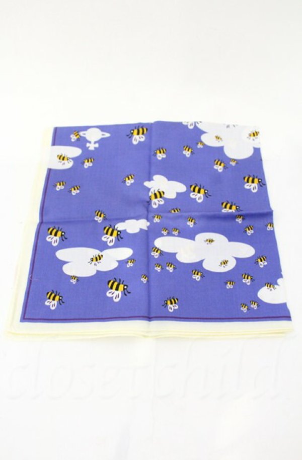 画像3: ヴィヴィアンウエストウッド 中古 / ハンカチーフ  蜂柄  O-25-11-09-100-gd-IG-OS (3)