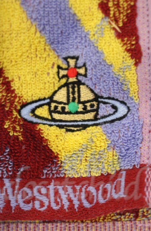 画像2: ヴィヴィアンウエストウッド 中古 / ユニオンジャックフェイスタオル  マルチ  O-25-11-09-103-gd-IG-OS (2)