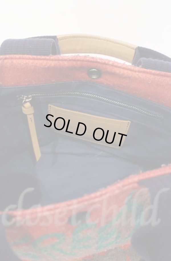 画像5: ヴィヴィアンウエストウッド 中古 / TREES SAVE LIVES トートバッグ（ツリーズセーブリブズ）  オレンジ  O-25-11-09-108-ba-IG-OS (5)