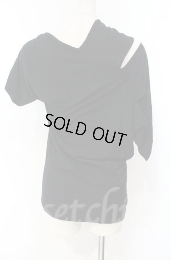 画像3: ヴィヴィアンウエストウッド 中古 / TIMANS JERSEY TOP（ティマンズ ジャージー トップ） S ブラック  O-25-11-09-010-to-IG-ZH (3)