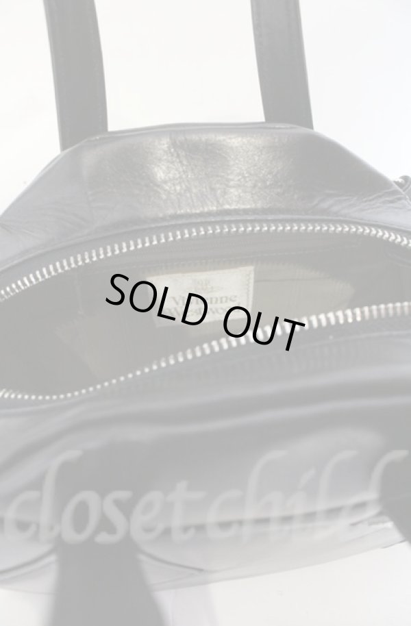 画像6: ヴィヴィアンウエストウッド 中古 / classical bag(small)（クラシカルバッグ）  ブラック  O-25-11-09-110-ba-IG-OS (6)