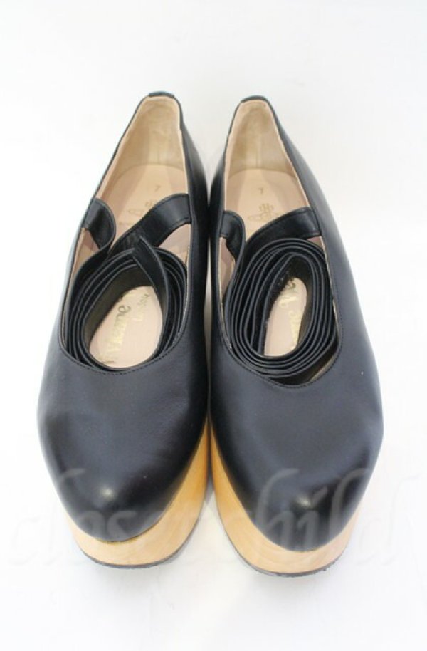 画像2: ヴィヴィアンウエストウッド 中古 / ロッキンホースバレリーナ 7（25.5〜26cm） ブラック  O-25-11-09-112-sh-YM-OS (2)