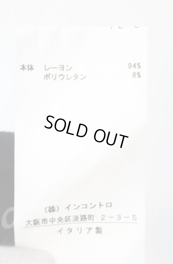 画像5: ヴィヴィアンウエストウッド 中古 / TIMANS JERSEY TOP（ティマンズ ジャージー トップ） S ブラック  O-25-11-09-010-to-IG-ZH (5)