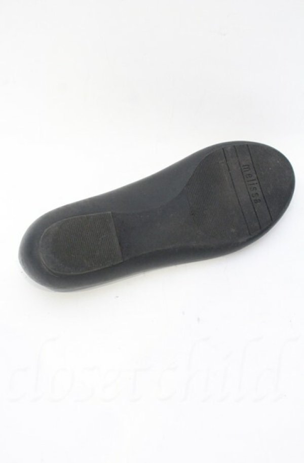 画像7: ヴィヴィアンウエストウッド×Melissa 中古 / バレリーナシューズ 約23.5〜24cm ブラック  O-25-11-09-113-sh-IG-OS (7)