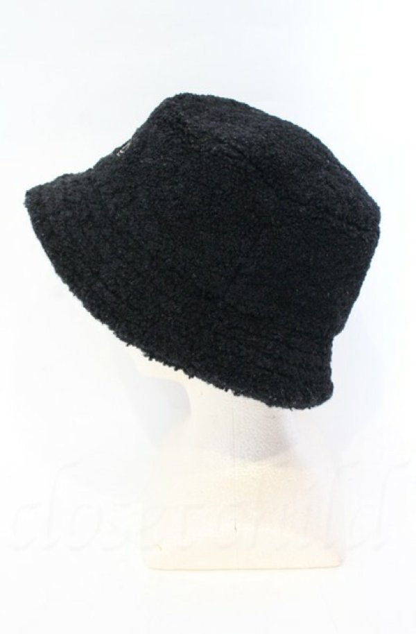 画像4: ヴィヴィアンウエストウッド MAN 中古 / BOA BUCKET HAT（ボアバケットハット）  ブラック  O-25-11-09-115-ha-IG-OS (4)