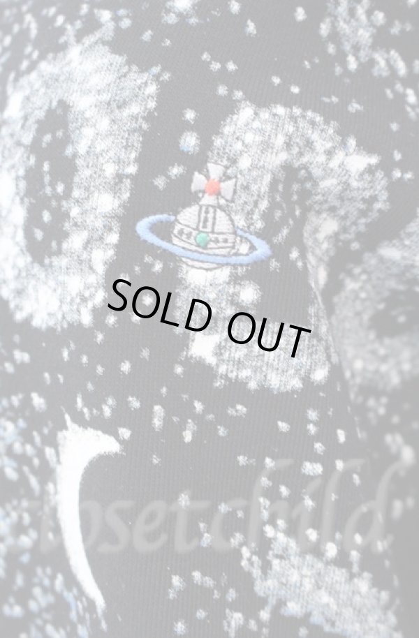 画像2: ヴィヴィアンウエストウッド 中古 / ミルキーウェイスウェット XXS ブラック  O-25-11-09-011-to-IG-OS (2)