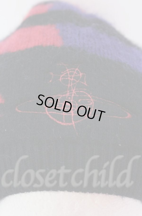 画像3: ヴィヴィアンウエストウッド 中古 / スネークポンポンニットキャップ  ブラック  O-25-11-09-119-ha-IG-ZH (3)