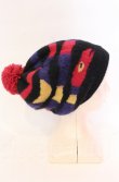 画像4: ヴィヴィアンウエストウッド 中古 / スネークポンポンニットキャップ  ブラック  O-25-11-09-119-ha-IG-OS (4)