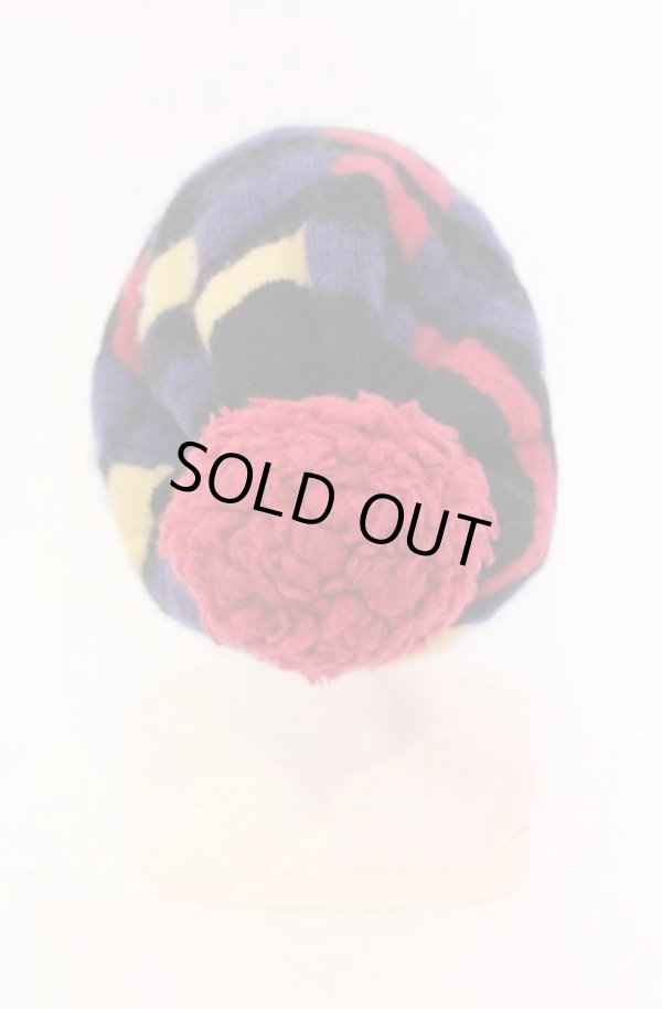 画像5: ヴィヴィアンウエストウッド 中古 / スネークポンポンニットキャップ  ブラック  O-25-11-09-119-ha-IG-ZH (5)