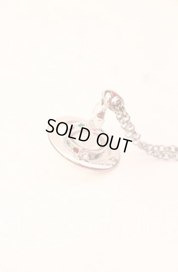 画像2: ヴィヴィアンウエストウッド 中古 / tiny orb pendant（タイニーオーブペンダント）  ガンメタ  O-25-11-09-121-nl-IG-OS (2)
