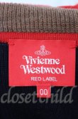 画像5: ヴィヴィアンウエストウッド 中古 / ザルツブルグカーディガン 00 ブラック×レッド×ブラウン  O-25-11-09-013-to-IG-OS (5)