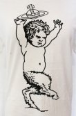 画像2: ヴィヴィアンウエストウッド 中古 / サティアptTシャツ XS ホワイト  O-25-11-09-015-ts-IG-OS (2)