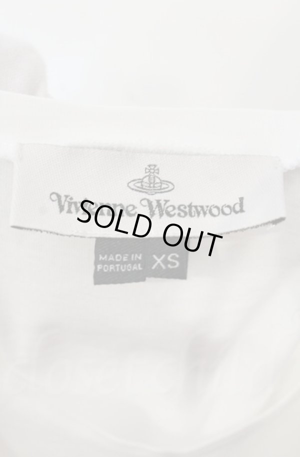 画像5: ヴィヴィアンウエストウッド 中古 / サティアptTシャツ XS ホワイト  O-25-11-09-015-ts-IG-OS (5)