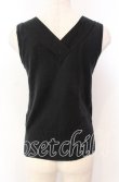 画像5: ヴィヴィアンウエストウッド 中古 / ノースリーブリボンタイカーディガン 2 ブラック  O-25-11-16-017-to-YM-OS (5)