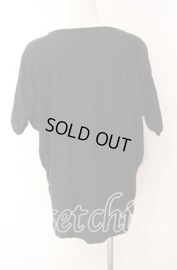 画像4: ヴィヴィアンウエストウッド 中古 / フラワープリントドルマンカットソー  ブラック  O-25-11-16-019-to-YM-OS (4)