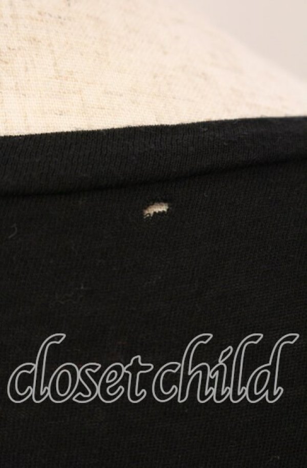 画像5: ヴィヴィアンウエストウッド 中古 / フラワープリントドルマンカットソー  ブラック  O-25-11-16-019-to-YM-OS (5)