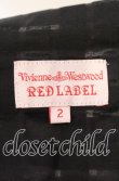 画像5: ヴィヴィアンウエストウッド 中古 / シャドーチェックトップス 2 ブラック  O-25-11-16-020-to-YM-OS (5)