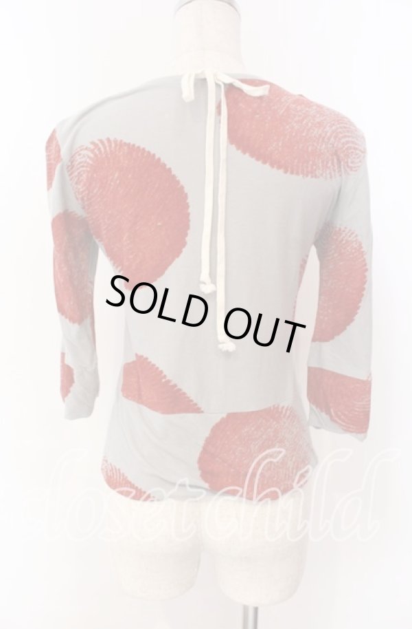 画像4: ヴィヴィアンウエストウッド 中古 / フィンガープリントショートカットソー 2 グレー  O-25-11-16-021-to-YM-ZH (4)