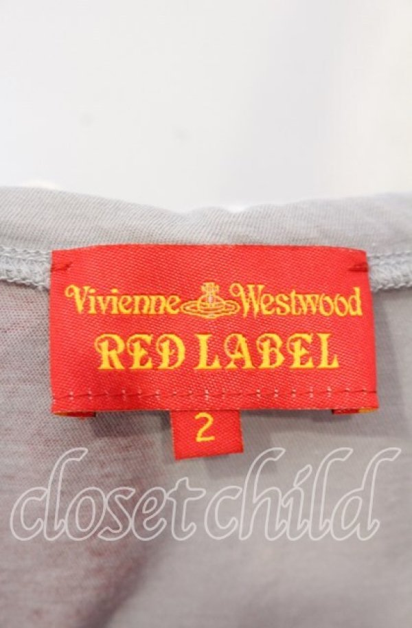 画像6: ヴィヴィアンウエストウッド 中古 / フィンガープリントショートカットソー 2 グレー  O-25-11-16-021-to-YM-OS (6)