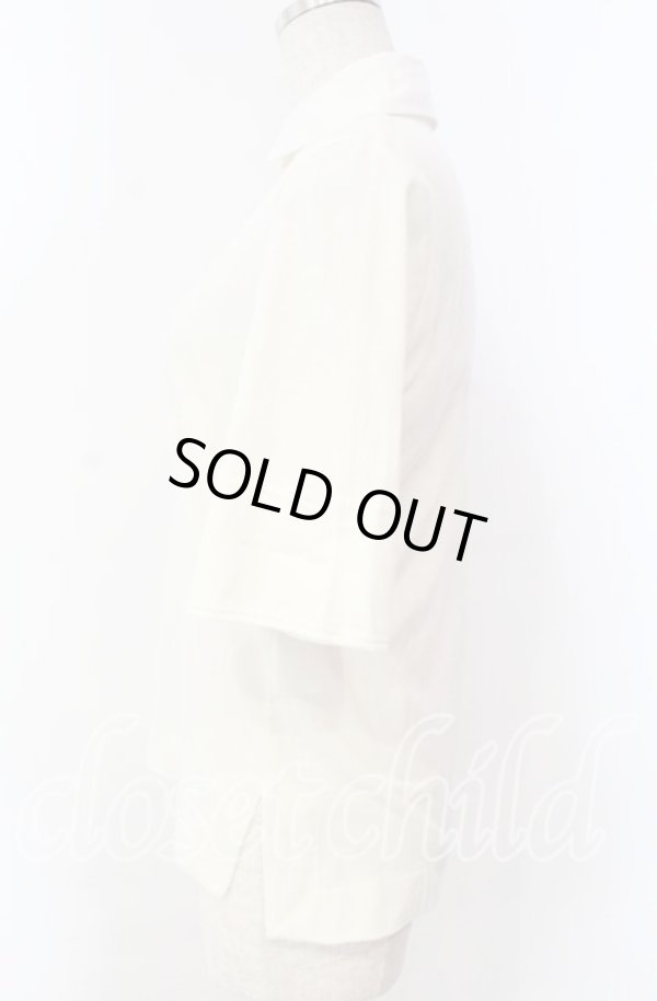 画像3: ヴィヴィアンウエストウッド 中古 / 丸襟シャツ風カットソー 2 オフホワイト  O-25-11-16-022-to-YM-OS (3)