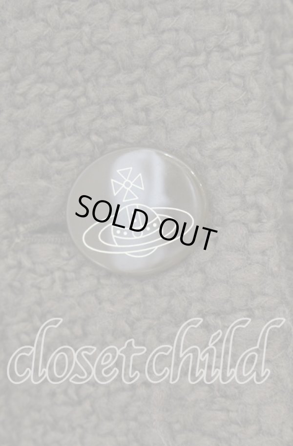 画像2: ヴィヴィアンウエストウッド 中古 / 変形フーデッドニットブルゾン 2 カーキ  O-25-11-16-003-co-YM-OS (2)