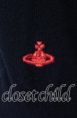 画像3: ヴィヴィアンウエストウッド 中古 / 単色オーブ刺繍ラウンドネックカーディガン 2 ブラック  O-25-11-16-024-to-YM-OS (3)