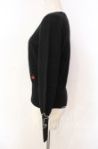 画像4: ヴィヴィアンウエストウッド 中古 / 単色オーブ刺繍ラウンドネックカーディガン 2 ブラック  O-25-11-16-024-to-YM-OS (4)