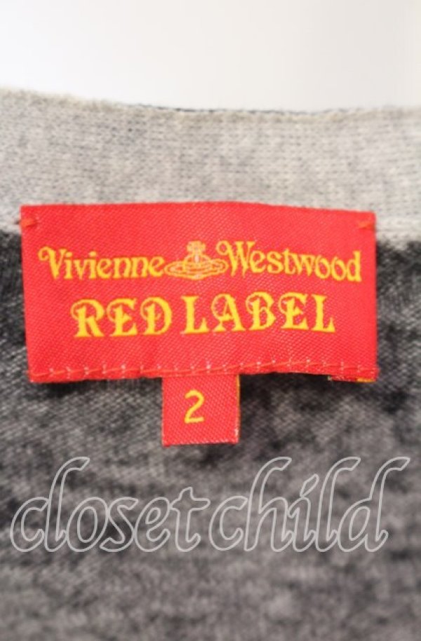 画像5: ヴィヴィアンウエストウッド 中古 / ハートオーブ総柄カーディガン 2 ブラック  O-25-11-16-025-to-YM-OS (5)