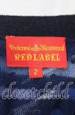 画像5: ヴィヴィアンウエストウッド 中古 / シースルーボーダーカーディガン 2 ブルーｘブラック  O-25-11-16-026-to-YM-OS (5)