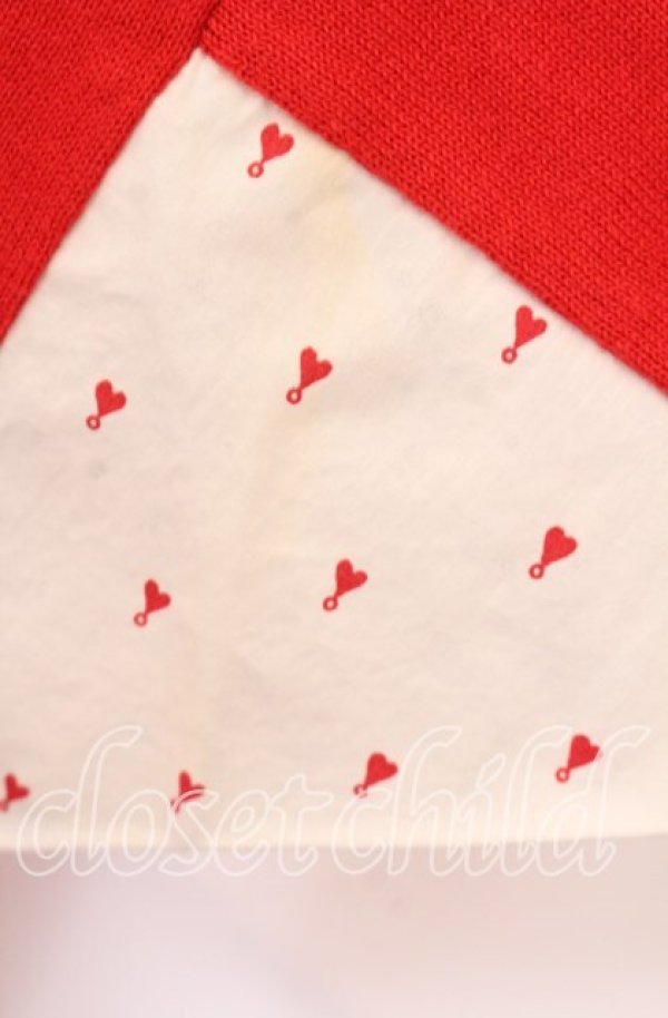 画像3: ヴィヴィアンウエストウッド 中古 / CHOICE オーブ刺繍カーディガン 2 レッド  O-25-11-16-027-to-YM-OS (3)