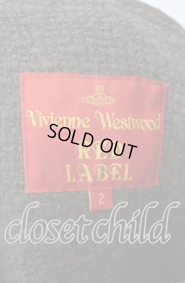 画像5: ヴィヴィアンウエストウッド 中古 / 変形フーデッドニットブルゾン 2 カーキ  O-25-11-16-003-co-YM-OS (5)