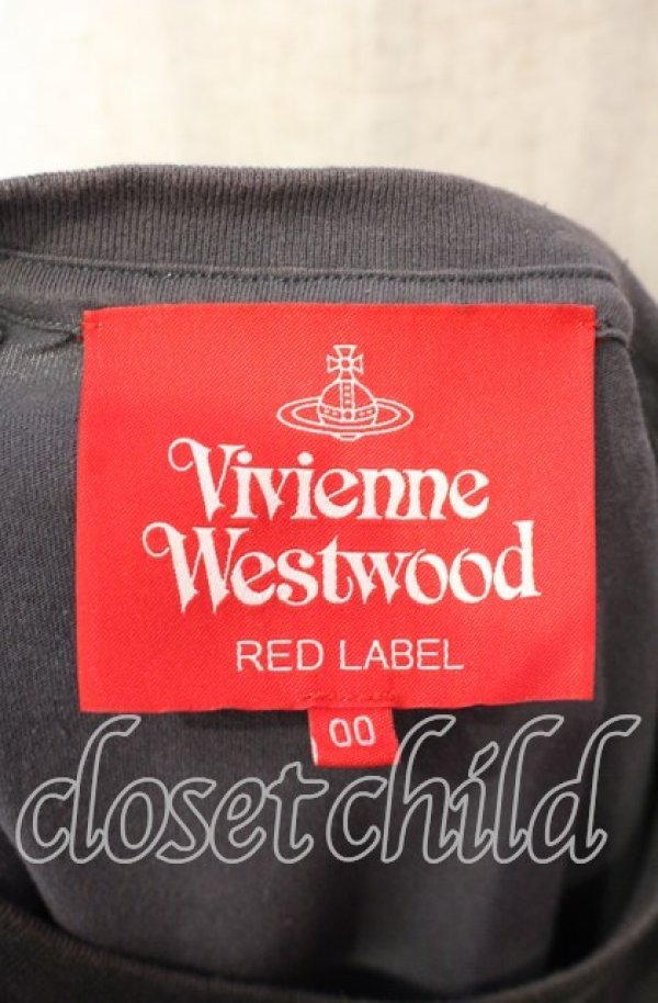 画像6: ヴィヴィアンウエストウッド 中古 / サスティナブルコットン天竺スプレーダイロングスリーブカットソー 00 グレー  O-25-11-16-028-to-YM-OS (6)