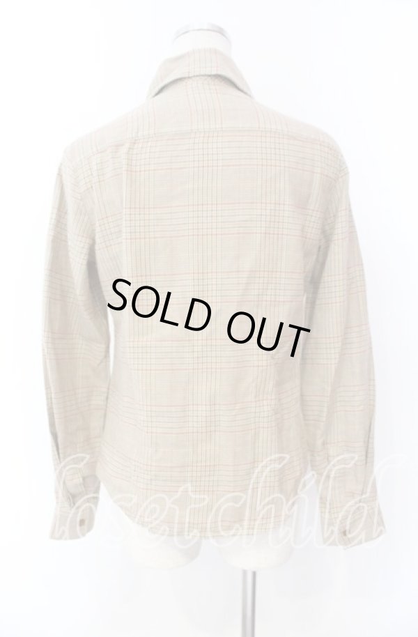 画像4: ヴィヴィアンウエストウッド 中古 / カラーオーブ刺繍タータンチェックシャツ  I ブラウン  O-25-11-16-030-bl-YM-ZH (4)