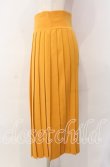 画像3: ヴィヴィアンウエストウッド 中古 / プリーツニットスカート S イエロー  O-25-11-16-033-sk-YM-OS (3)