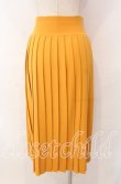 画像4: ヴィヴィアンウエストウッド 中古 / プリーツニットスカート S イエロー  O-25-11-16-033-sk-YM-OS (4)