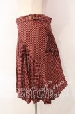 画像3: ヴィヴィアンウエストウッド 中古 / チューダーローズチェックスカート 40 オレンジ  O-25-11-16-034-sk-YM-OS (3)
