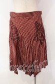 画像4: ヴィヴィアンウエストウッド 中古 / チューダーローズチェックスカート 40 オレンジ  O-25-11-16-034-sk-YM-OS (4)