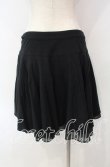 画像3: ヴィヴィアンウエストウッド 中古 / コットンリネンレイヤードスカート 2 ブラック  O-25-11-16-036-sk-YM-OS (3)