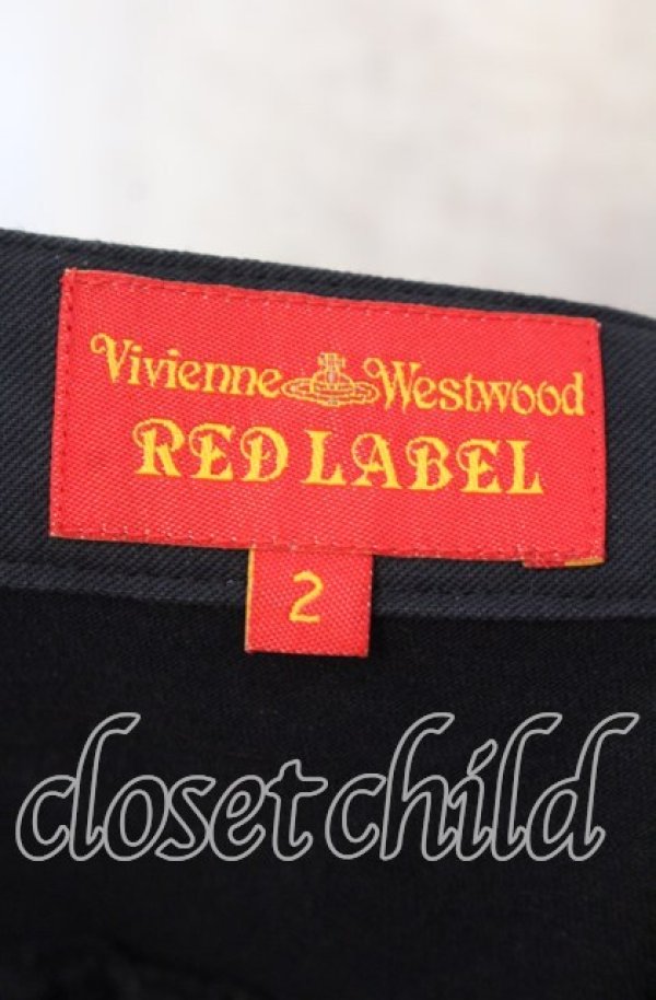 画像4: ヴィヴィアンウエストウッド 中古 / コットンリネンレイヤードスカート 2 ブラック  O-25-11-16-036-sk-YM-OS (4)