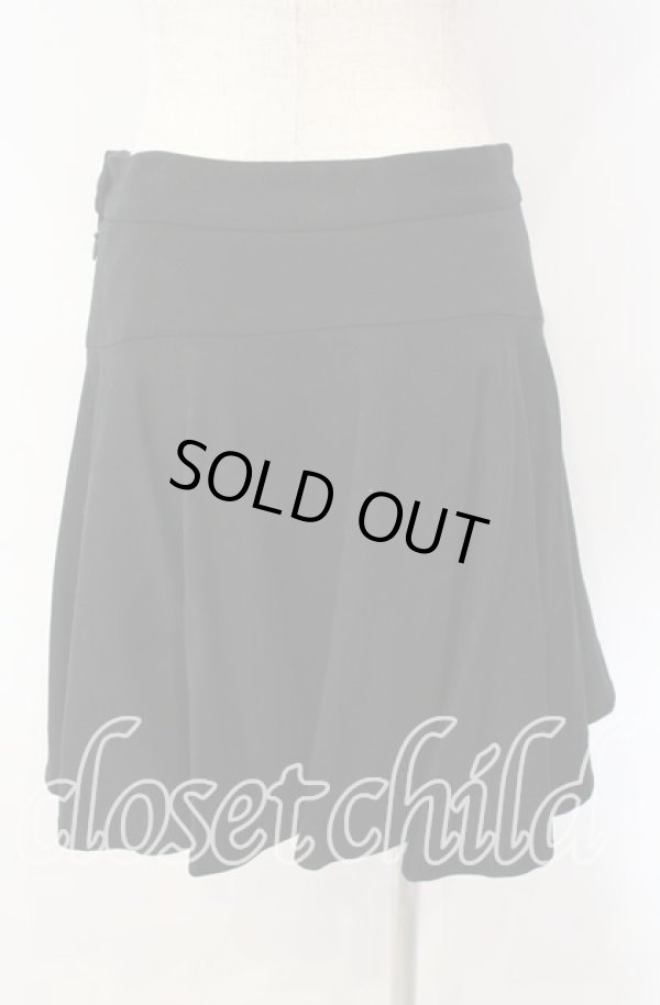 画像4: ヴィヴィアンウエストウッド 中古 / ストレッチコットン切リ替エスカート 2 ブラック  O-25-11-16-037-sk-YM-ZH (4)