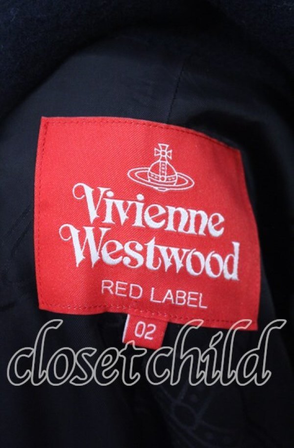 画像5: ヴィヴィアンウエストウッド 中古 / インペリアルモッサコート 02 ネイビー  O-25-11-16-004-co-IG-OS (5)