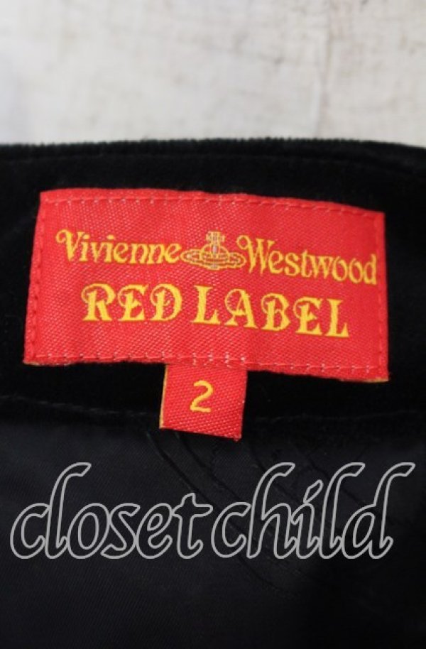 画像4: ヴィヴィアンウエストウッド 中古 / 別珍フレアスカート 2 ブラック  O-25-11-16-038-sk-YM-OS (4)