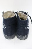 画像5: ヴィヴィアンウエストウッド 中古 / PLIMSOLL HIGH TOP CANVASスニーカー 42 ネイビー  O-25-11-16-042-sh-IG-OS (5)