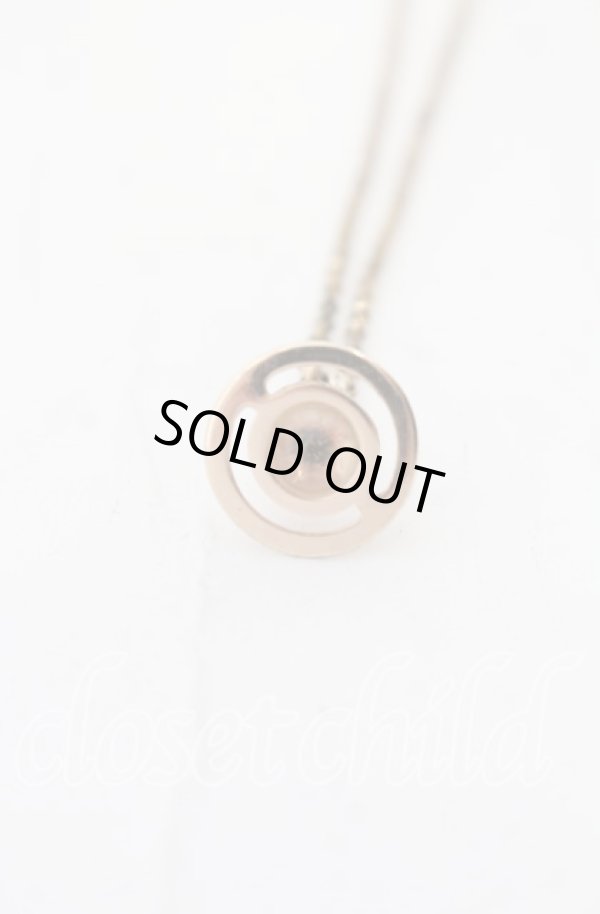 画像3: ヴィヴィアンウエストウッド 中古 / PETITE ORB NECKLACES（プチオーブネックレス）  ピンクゴールド  O-25-11-16-046-nl-YM-OS (3)