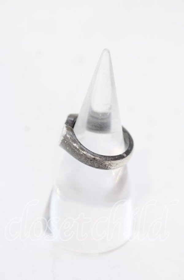 画像2: ヴィヴィアンウエストウッド 中古 / MARYBELLEリング S（12号） ガンメタル  O-25-11-16-047-ac-YM-OS (2)