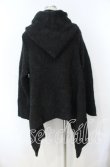 画像4: ヴィヴィアンウエストウッド 中古 / フーデッドニットケープ  ブラック  O-25-11-16-005-co-YM-OS (4)