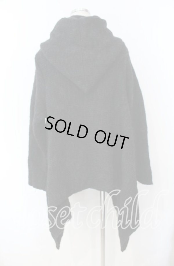 画像4: ヴィヴィアンウエストウッド 中古 / フーデッドニットケープ  ブラック  O-25-11-16-005-co-YM-OS (4)