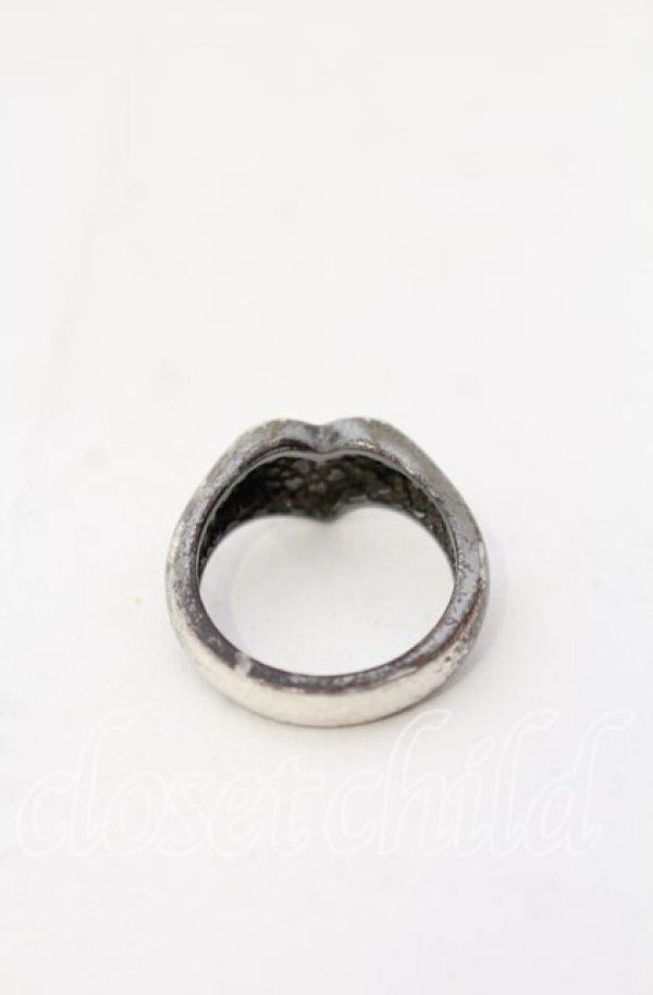 画像4: ヴィヴィアンウエストウッド 中古 / MARYBELLEリング S（12号） ガンメタル  O-25-11-16-047-ac-YM-OS (4)