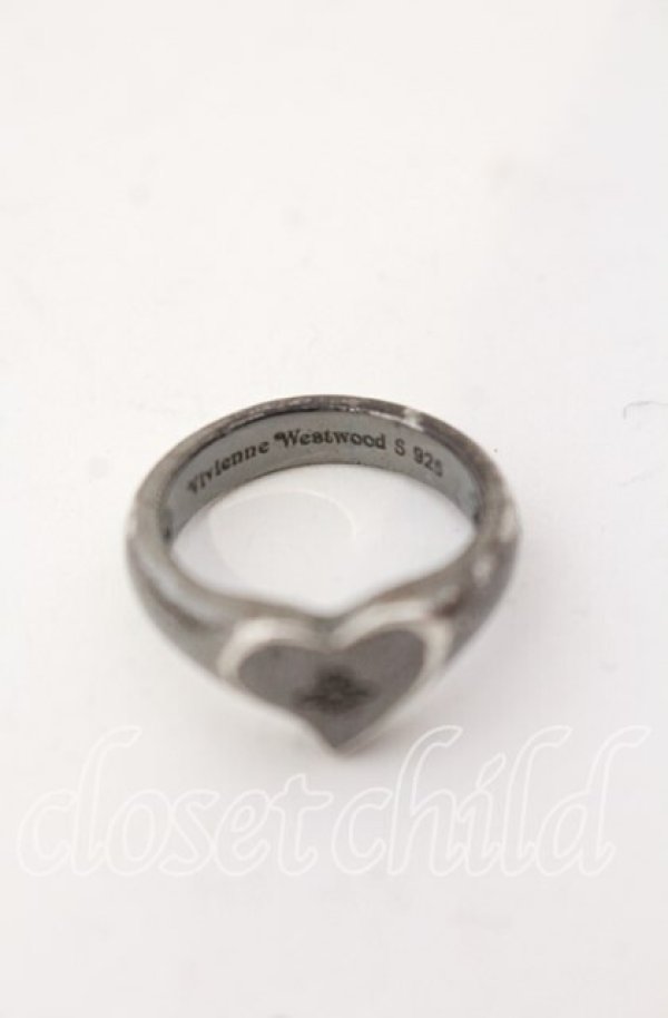 画像5: ヴィヴィアンウエストウッド 中古 / MARYBELLEリング S（12号） ガンメタル  O-25-11-16-047-ac-YM-OS (5)