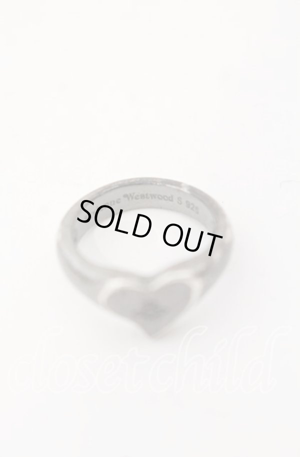 画像5: ヴィヴィアンウエストウッド 中古 / MARYBELLEリング S（12号） ガンメタル  O-25-11-16-047-ac-YM-OS (5)